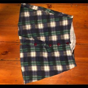 Plaid skirt